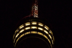 Fernsehturm Stuttgart in der Nacht